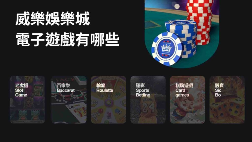 威樂娛樂城電子遊戲有哪些?