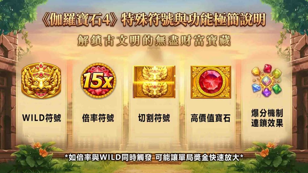 威樂娛樂城伽羅寶石4的遊戲規則